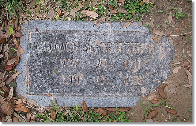 George W. Crittenden: 1917-1931